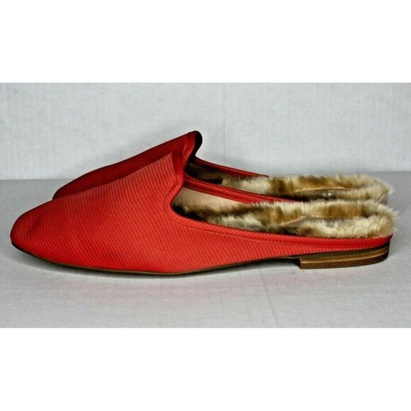Faryl By Farylrobin Women's 14M Moka red lizard mules - New - Picture 2 of 7